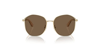 Burberry BE 3153D women Brown Geometric Sunglasses