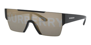 Burberry BE 4291 men Black Shield Sunglasses