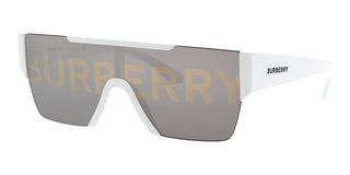 Burberry BE 4291 men White Shield Sunglasses