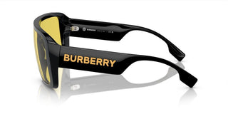 Burberry BE 4401U men Black Shield Sunglasses