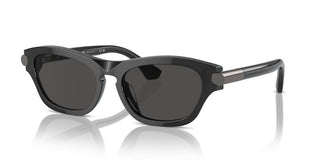 Burberry BE 4430U men Black Oval Sunglasses