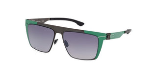 ic!berlin BIBHU 01 IC0047 unisex Green Squared Sunglasses