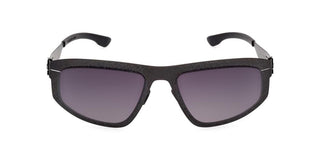 ic!berlin BIBHU 03 IC0048 unisex Black Squared Sunglasses