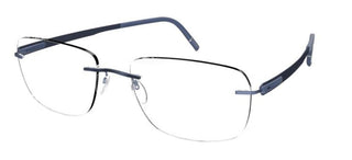 Silhouette BLEND 5555/KS unisex Blue Geometric Eyeglasses