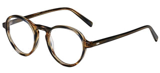 Moscot Bluma Unisex Brown Round Eyeglasses