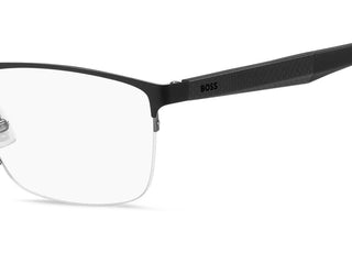 Boss BOSS 1487 men Black Geometric Eyeglasses