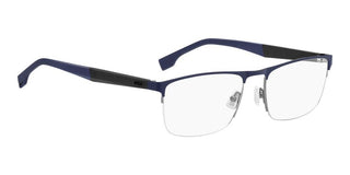 Boss BOSS 1487 men Blue Geometric Eyeglasses