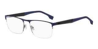 Boss BOSS 1487 men Blue Geometric Eyeglasses