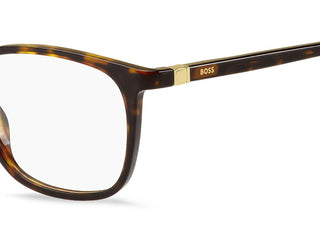 Boss BOSS 1494 men Havana Squared Eyeglasses