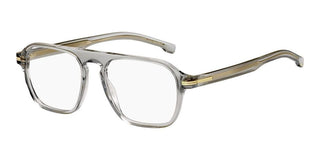 Boss BOSS 1510 men Grey Geometric Eyeglasses