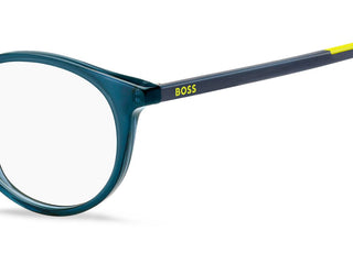 Boss BOSS 1545 unisex Blue Round Eyeglasses