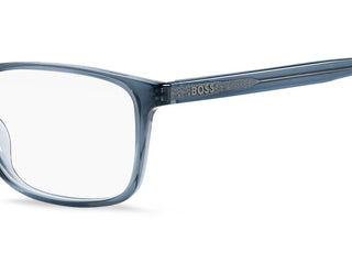 Boss BOSS 1570 men Blue Geometric Eyeglasses