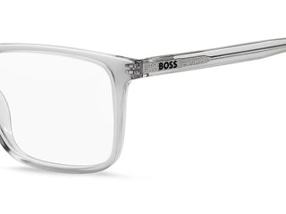 Boss BOSS 1571 men Grey Geometric Eyeglasses