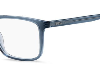 Boss BOSS 1571 men Blue Geometric Eyeglasses