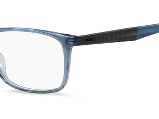 Boss BOSS 1581 men Blue Geometric Eyeglasses