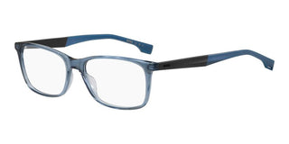 Boss BOSS 1581 men Blue Geometric Eyeglasses