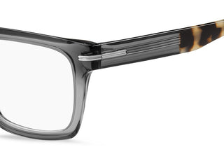 Boss BOSS 1597 men Grey Squared Eyeglasses