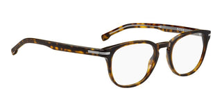 Boss BOSS 1601 men Havana Round Eyeglasses