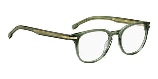 Boss BOSS 1601 men Green Round Eyeglasses