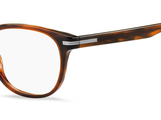 Boss BOSS 1601 men Brown Round Eyeglasses