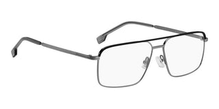 Boss BOSS 1606 men Grey Geometric Eyeglasses