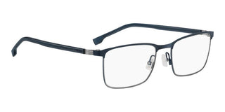 Boss BOSS 1637 men Blue Rectangle Eyeglasses