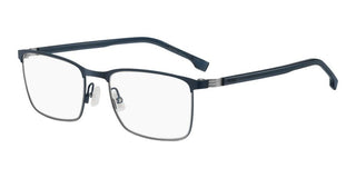 Boss BOSS 1637 men Blue Rectangle Eyeglasses