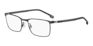 Boss BOSS 1637 men Ruthenium Rectangle Eyeglasses