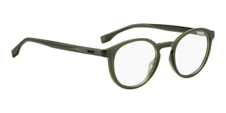 Boss BOSS 1650 men Green Round Eyeglasses