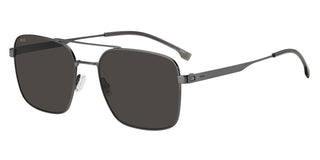 Boss BOSS 1695/S men Ruthenium Geometric Sunglasses