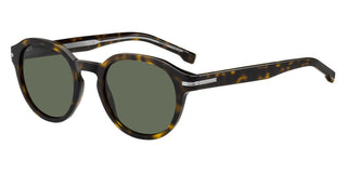 Boss BOSS 1721/S men Havana Round Sunglasses