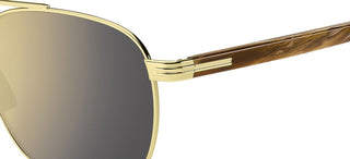 Boss BOSS 1723/S men Gold Pilot Sunglasses