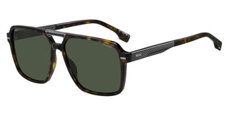 Boss BOSS 1766/S men Havana Squared Sunglasses