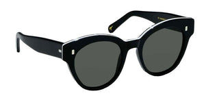 L.G.R BOUGANVILLE SKIN women Black Cat Eye Sunglasses