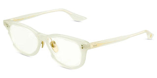 Dita BREHM unisex White Squared Eyeglasses