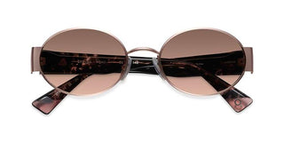 Etnia Barcelona BRENDA unisex Rose gold Round Sunglasses