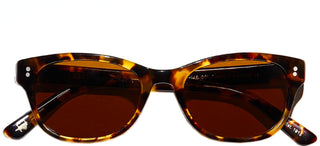 Moscot BREN SUN women Havana Squared Sunglasses