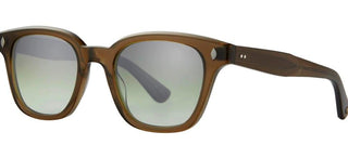 Garrett Leight BROADWAY SUN unisex Green Squared Sunglasses