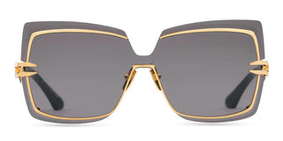 Dita BROKYN unisex Gold Oversize Sunglasses