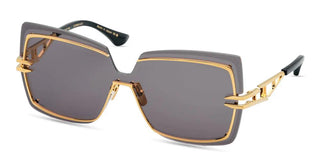 Dita BROKYN unisex Gold Oversize Sunglasses