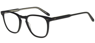 Garrett Leight BROOKS men Black Geometric Eyeglasses