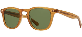 Garrett Leight BROOKS X unisex Brown Squared Sunglasses