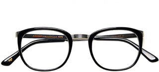 Moscot Brude Unisex Black Geometric Eyeglasses