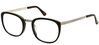 Moscot Brude Unisex Black Geometric Eyeglasses