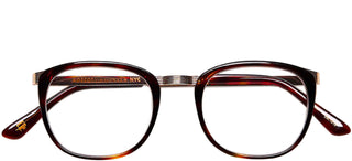 Moscot Brude Unisex Havana Geometric Eyeglasses