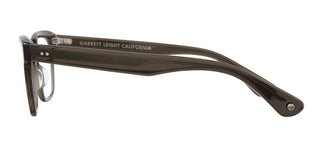 Garrett Leight BUCHANAN unisex Black Squared Eyeglasses