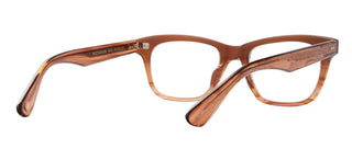 Garrett Leight BUCHANAN unisex Brown Squared Eyeglasses