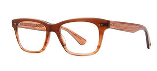 Garrett Leight BUCHANAN unisex Brown Squared Eyeglasses