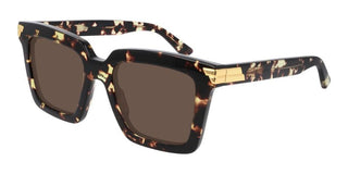 Bottega Veneta BV1005S women Havana Butterfly Sunglasses