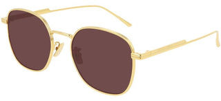 Bottega Veneta BV1014SK unisex Gold Geometric Sunglasses